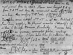 A postcard from Maxwell to Peter Tait