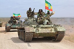 Ethiopian National Defence Force (ENDF) training under AMISOM, 2021