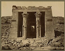 Photograph of the temple, 1867