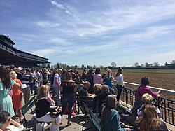 Spring running of Keeneland in Lexington