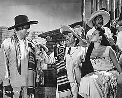 The Important Man Japanese actor Toshiro Mifune with Flor Silvestre in Animas Trujano. The film revolves around a festival of mayordomía in the Mexican Oaxaca state, which revolves around on something like the idea of "king for a day".