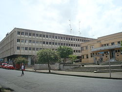 Hospital Calderón Guardia, named after the president who instituted universal health care across the country in 1941