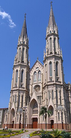 St. John the Baptist Cathedral in Santa Cruz do Sul