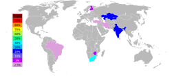 Chromium ore output in 2002[65]