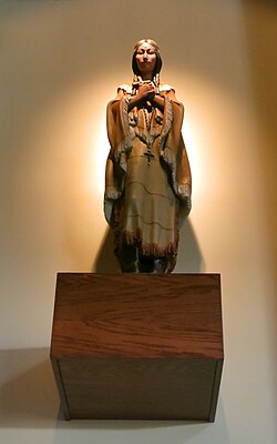 Saint Kateri Tekakwitha, the patron of ecologists, exiles, and orphans, was canonized by the Catholic Church