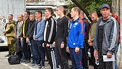 Civilians from occupied Crimea drafted into the Russian army during the 2022 Russian mobilization