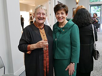 Waring with Governor-General Dame Patsy Reddy, November 2020