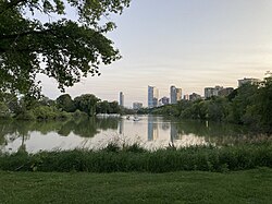Veterans Park lagoon