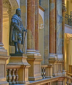 Statue of Prince Regent Luitpold at the Justizpalast