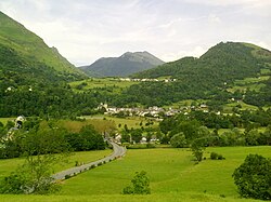 Landscape in Pyrénées-Atlantiques, Aquitaine