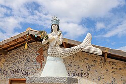 A statue of Iemanjá in Salvador