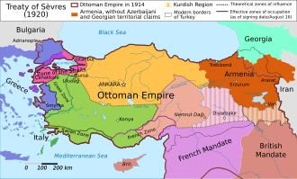 Provisions of the Treaty of Sèvres