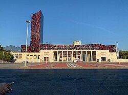 Arena Kombëtare in central Tirana