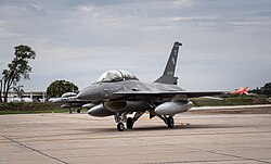 F-16 operated by the Argentine Air Force