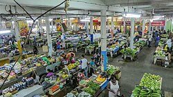 Central market in Paramaribo
