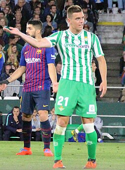 Lo Celso with Real Betis in 2019