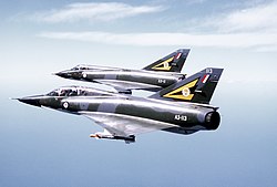 RAAF Mirage III fighters from No. 2 Operational Conversion Unit in 1980