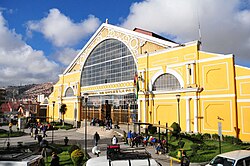 The La Paz Bus Station