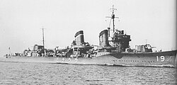 Fubuki-class destroyer, Uranami