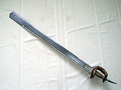 A khanda sword from India