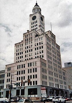 The Inquirer Building at 400 North Broad Street in Logan Square, formerly known as the Elverson Building, was home to the newspaper from 1924 to 2011.