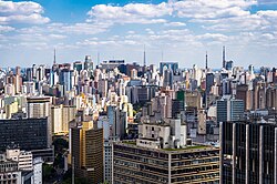 The city view from Altino Arantes Building
