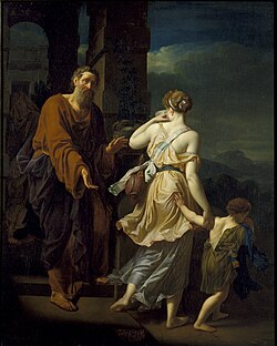 The Expulsion of Hagar and Ishmael, by Adriaen van der Werff, c. 1699 (Rhode Island School of Design Museum, Rhode Island)