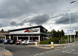 Pizza Hut location in Stockport, England