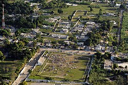Léogâne, close to the earthquake epicenter