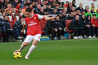 Nasri, in the 2010–11 season