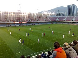 The Mini Estadi during a match