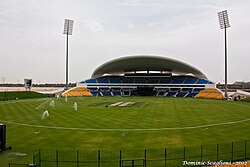 Sheikh Zayed Cricket Stadium in Abu Dhabi