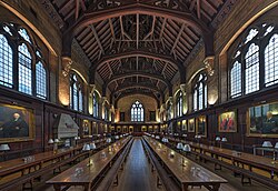 A historical example: Balliol College Dining Hall, Oxford