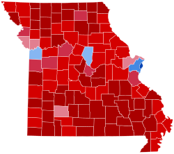 2024 United States presidential election results by county Democratic Republican