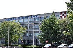 Cambridge University Press head office in Cambridge