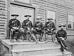 The North-West Mounted Police, and later the Royal Canadian Mounted Police, were often the heroes of Northern fiction.