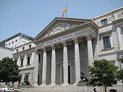 The Congress of Deputies, the lower chamber of Spanish Parliament