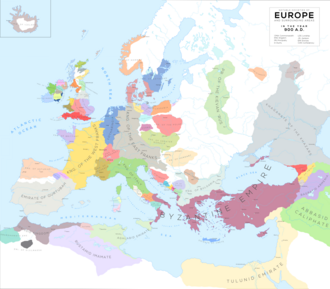 Europe in 900