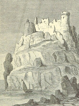 Genoese Tabarka fort, built in the Middle Ages