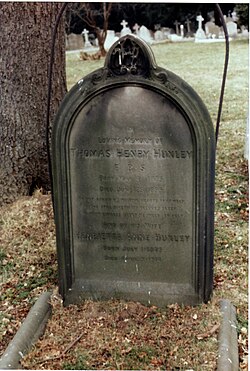 Huxley's grave in East Finchley Cemetery in North London