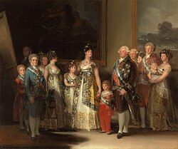 The Family of Charles IV by Francisco Goya