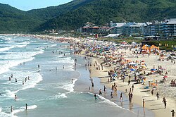 Praia Brava in the North of the Island.