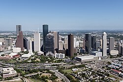 Houston is the largest city and urban area along the Gulf Coast.