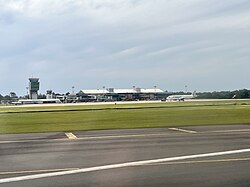 Airside of the airport
