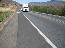 BR-101 highway in Bahia