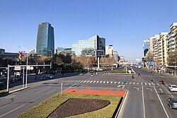 Zhongguancun is a technology hub in Haidian District.