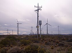 The Comodoro Rivadavia wind farm