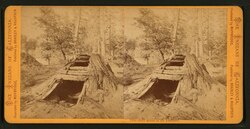 Miwok sweat lodge in Yosemite Valley