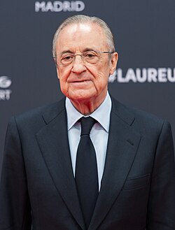 Spanish businessman Florentino Pérez is the current president of the club