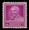 George Washington Carver on a 1948 stamp